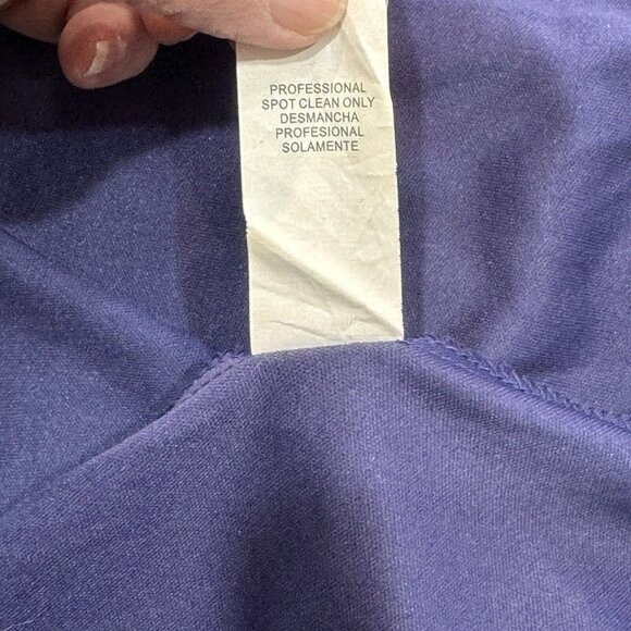 JODI KRISTOPHER Blue Rhinestone Halter Dress Juniors Size 5 Prom Cocktail Party - Picture 10 of 12